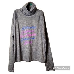 Guru G Active Tube Neck Active Top, M, Gray, NWOT